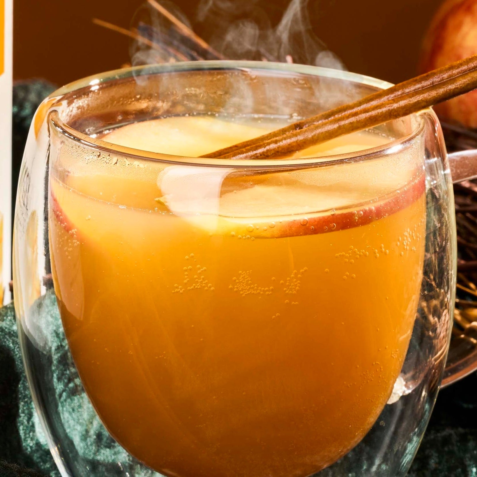 Spiced Hot Apple Cider with Collagen