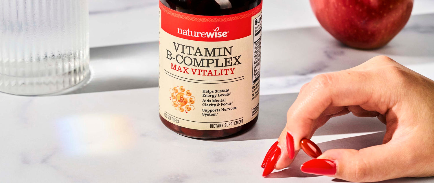 vitamin B complex and water