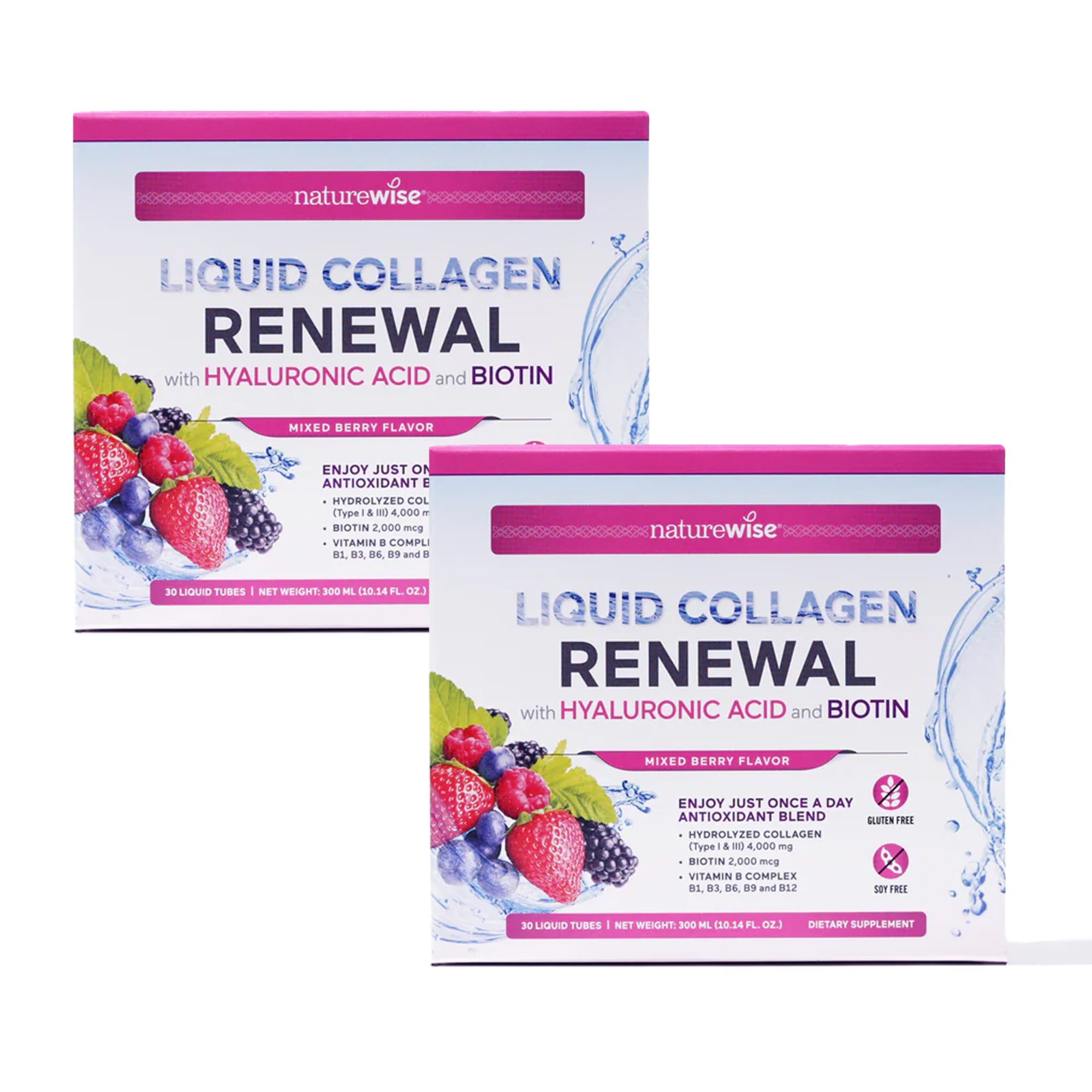 60 count of NatureWise Liquid Collagen