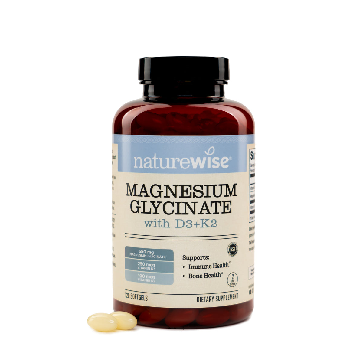 Magnesium Glycinate with D3 + K2