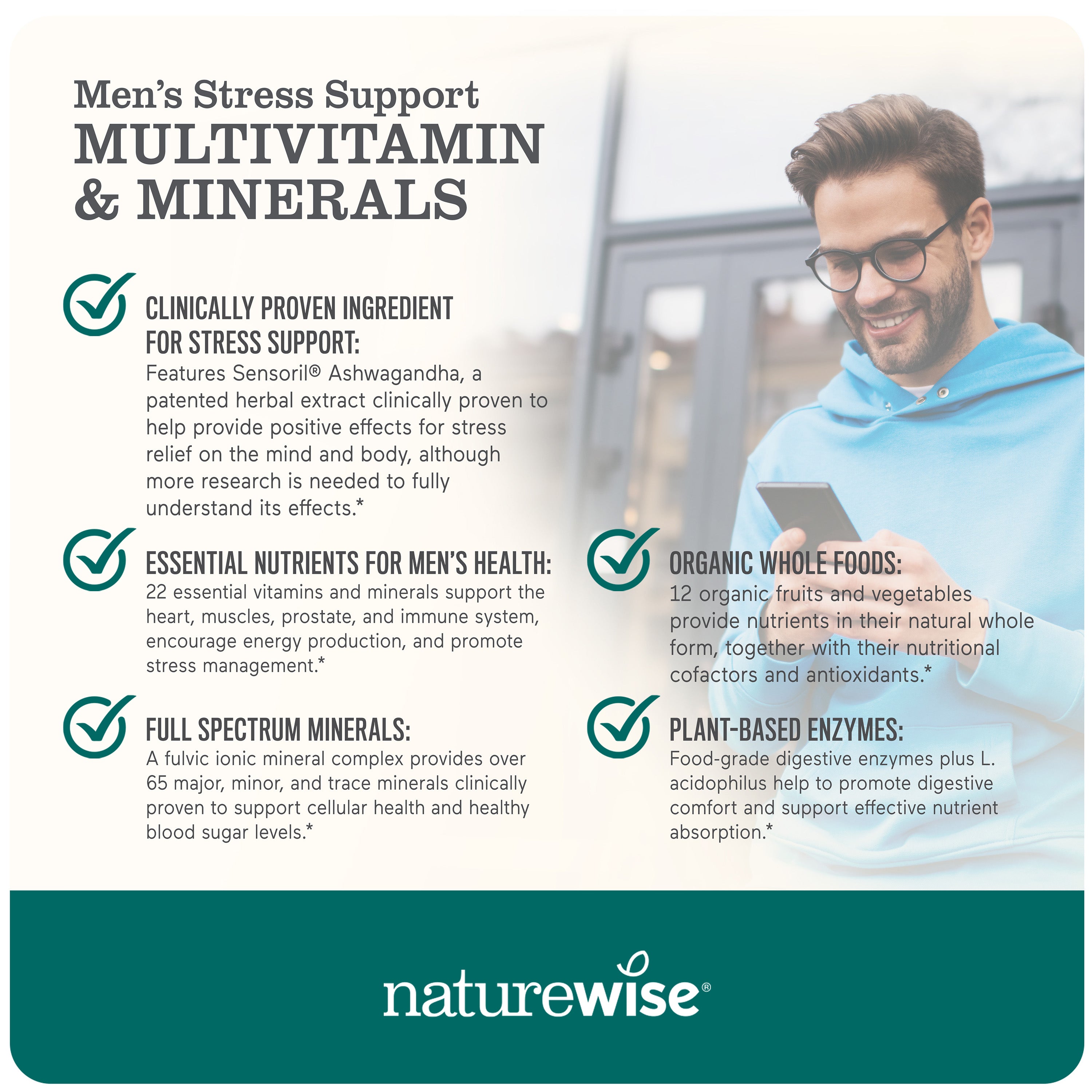 Men's Multivitamin with Stress Support