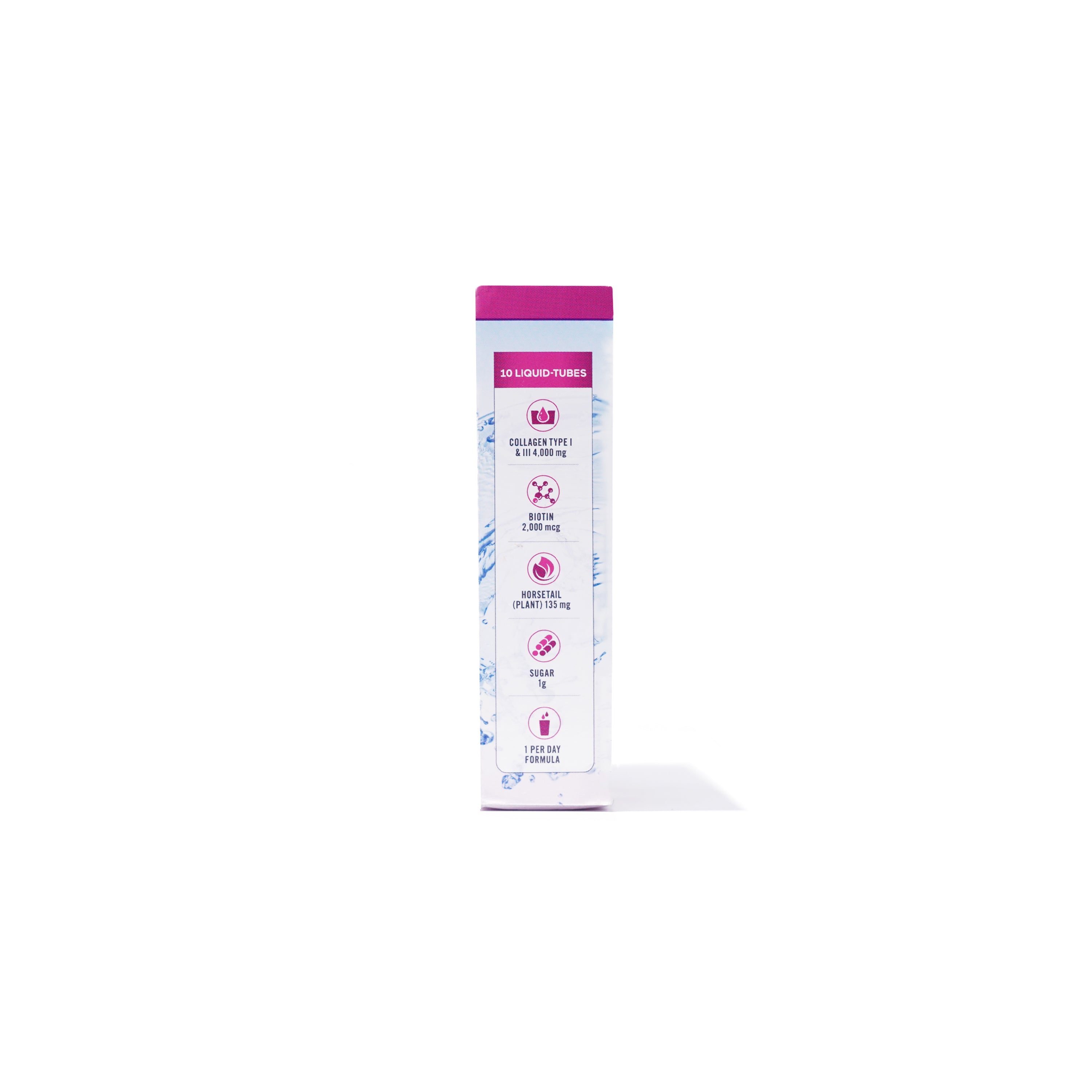 liquid collagen side of box with icons