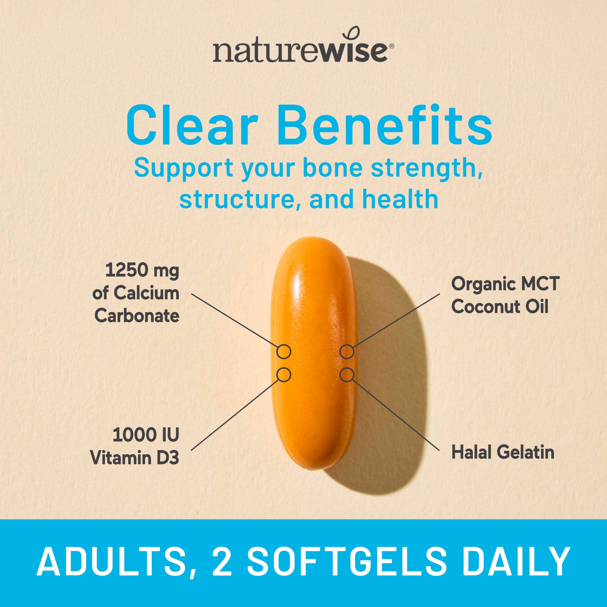 Calcium + Vitamin D3