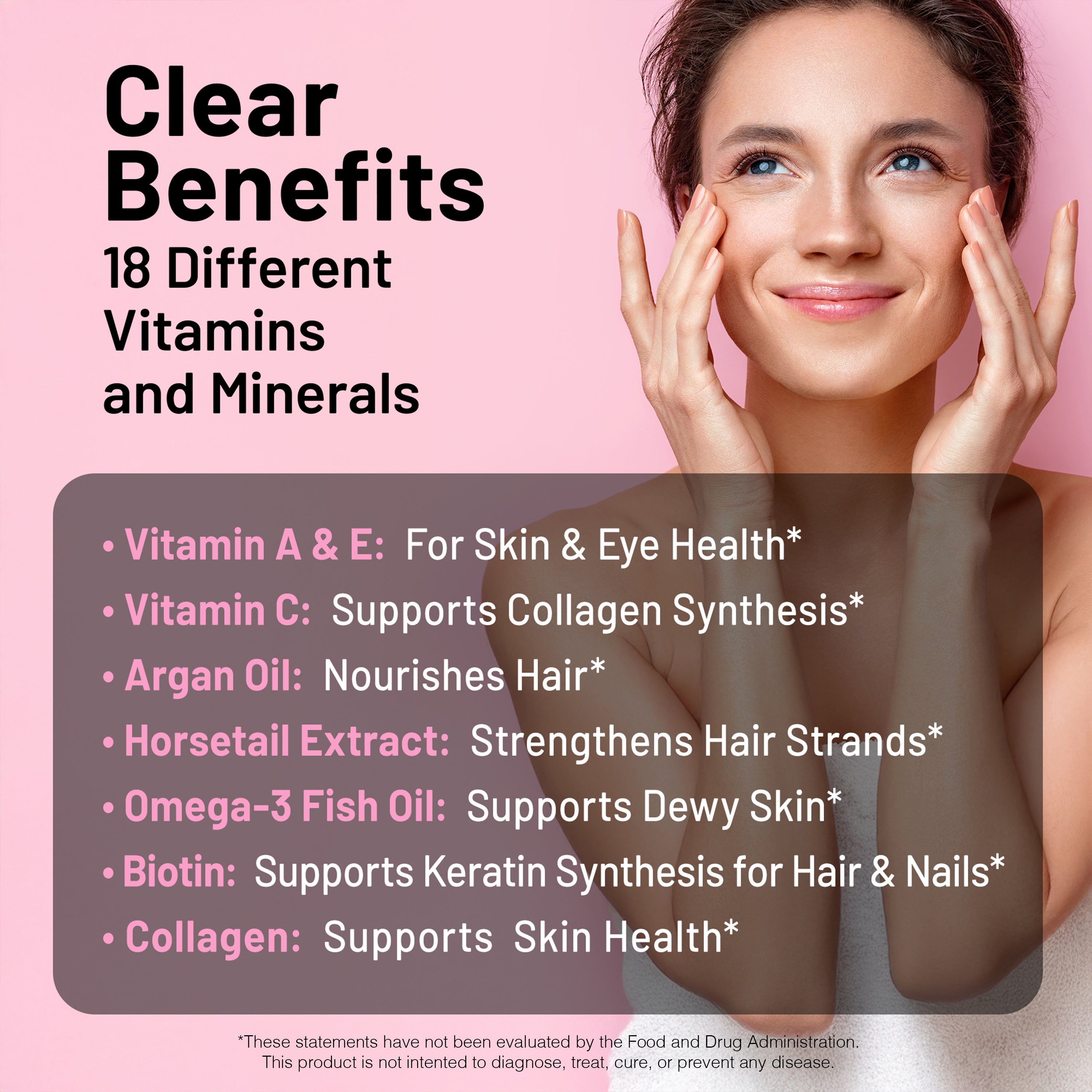 Hair, Skin & Nails Softgels