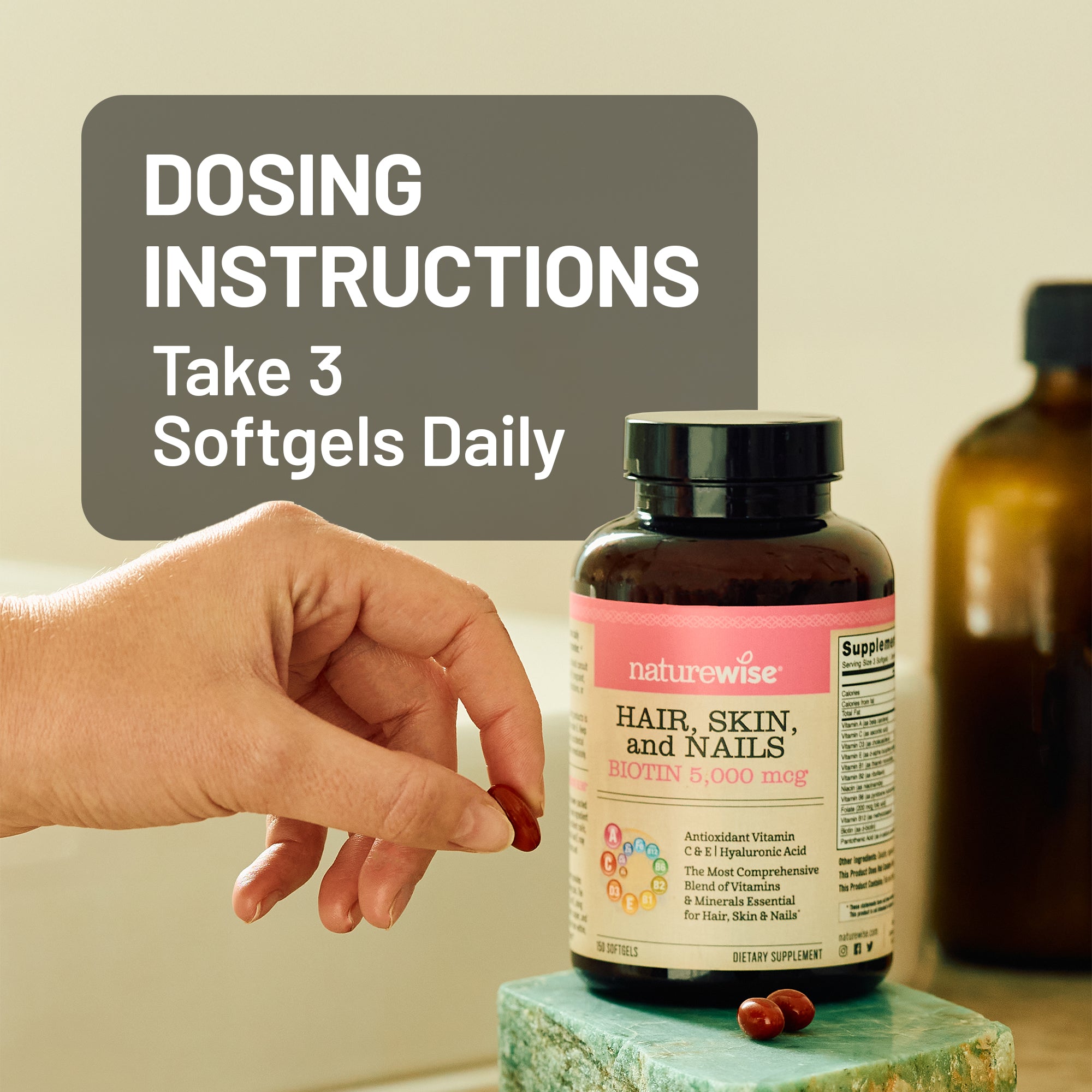 Hair, Skin & Nails Softgels