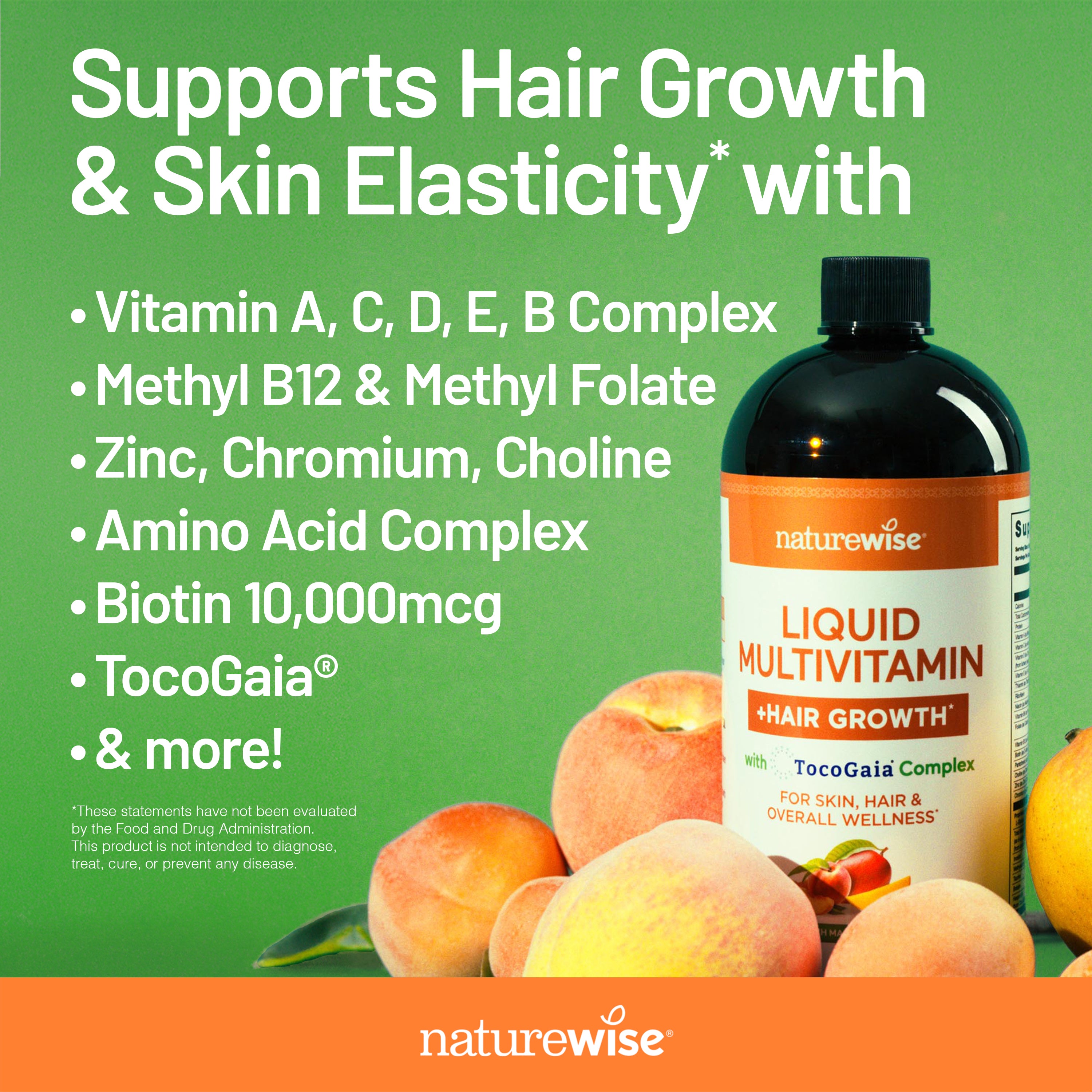 Liquid Multivitamin + Hair Growth