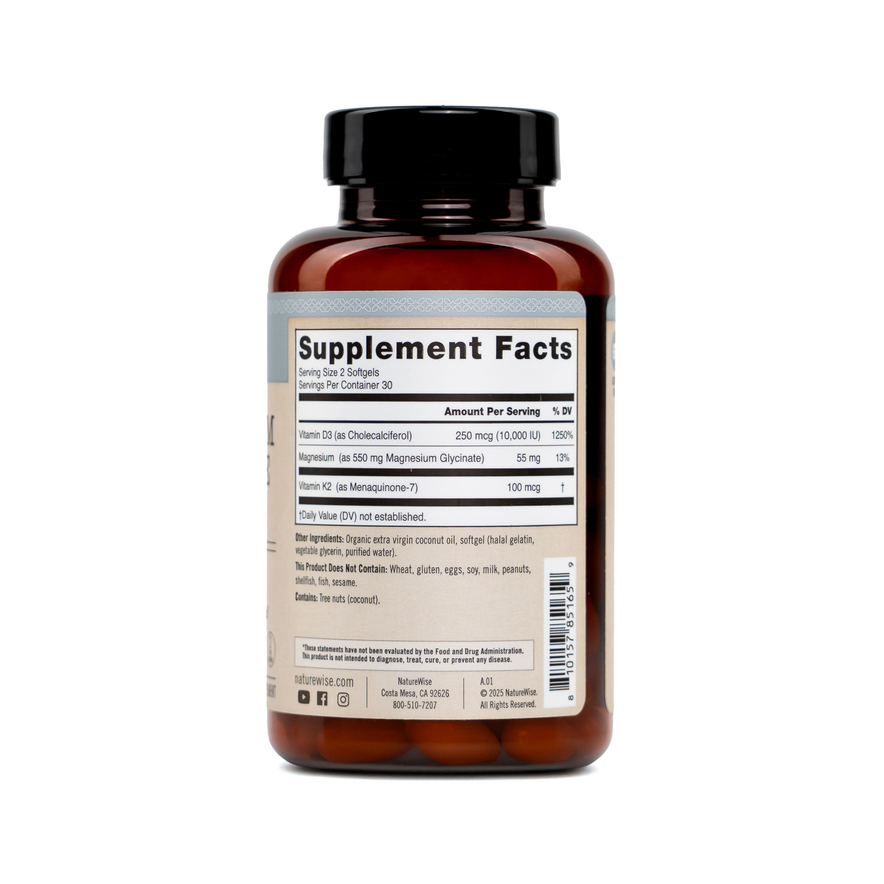 Magnesium Glycinate with D3 + K2