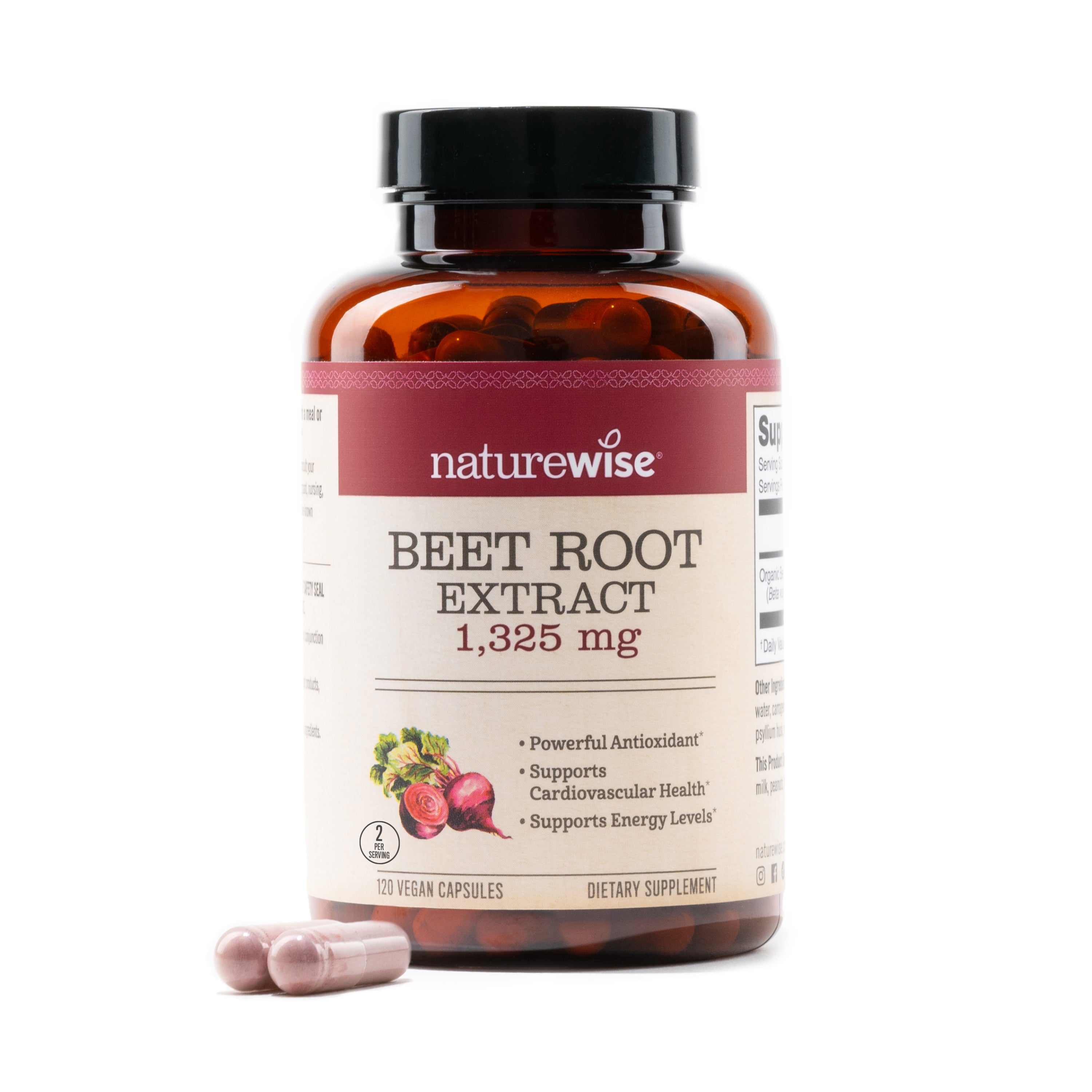 Naturewise Beet Root Extract 120 capsules