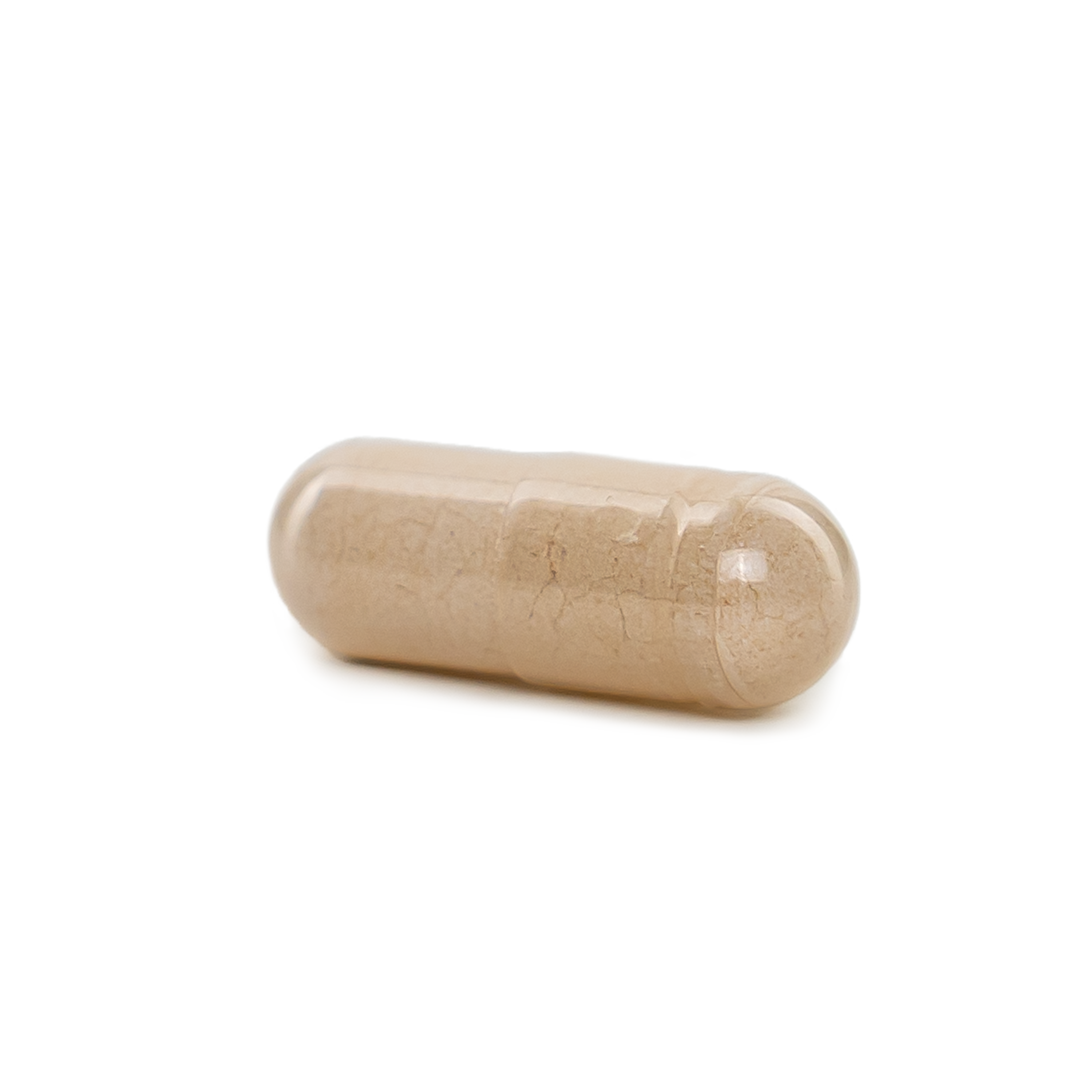 Beige Naturewise DIM with Broccoli & Bioperine supplement capsule on a blank background