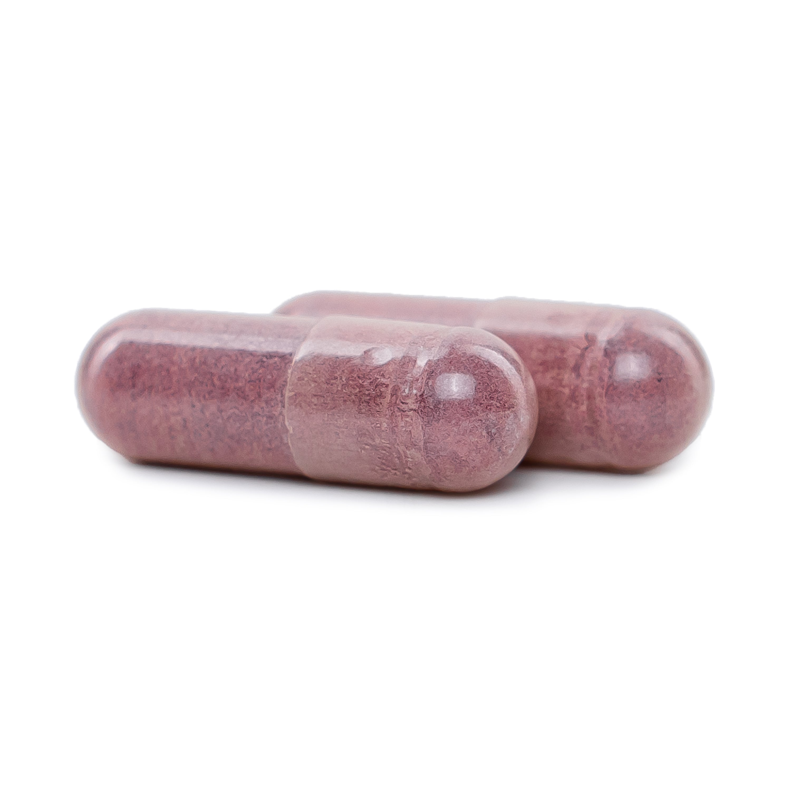 Two pinkish-brown Naturewise Elderberry with Vitamin C, Zinc, Ginger, and Vitamin D3 capsules on a white background