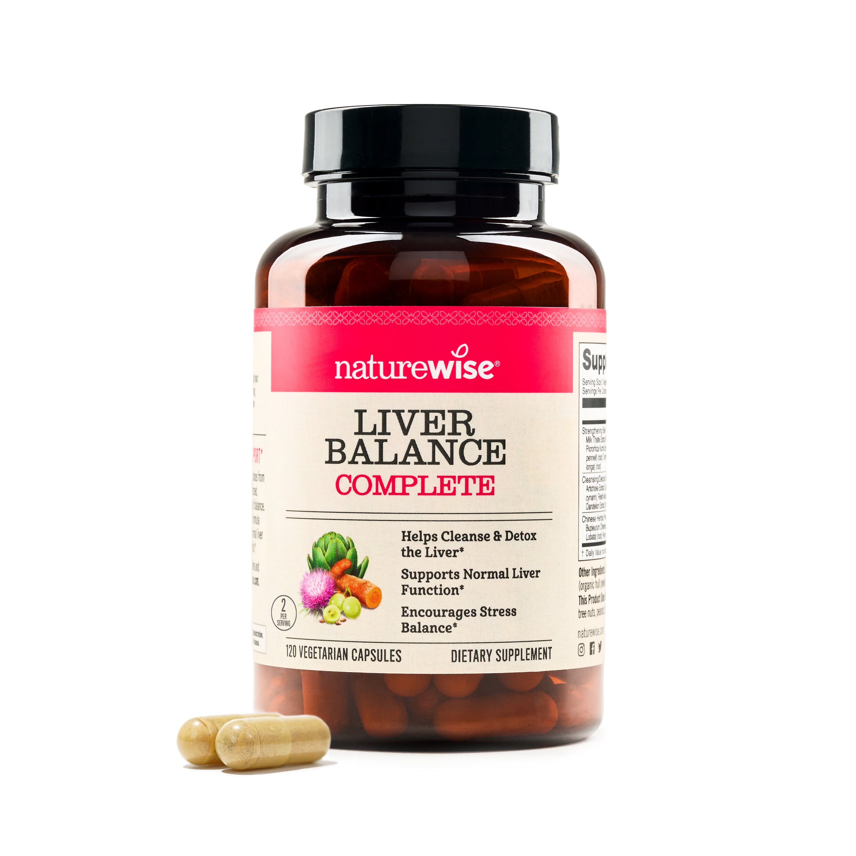 NatureWise Liver Balance Complete 120 capsules