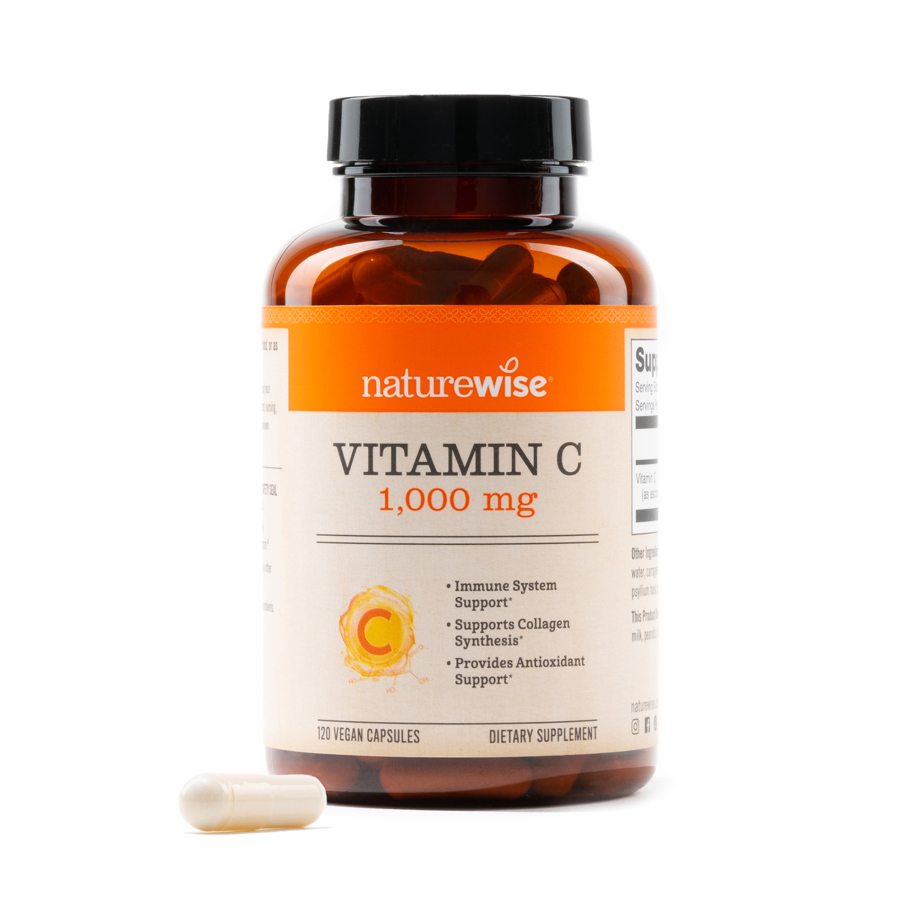 NatureWise Vitamin C 1000 mg capsules 120 capsules