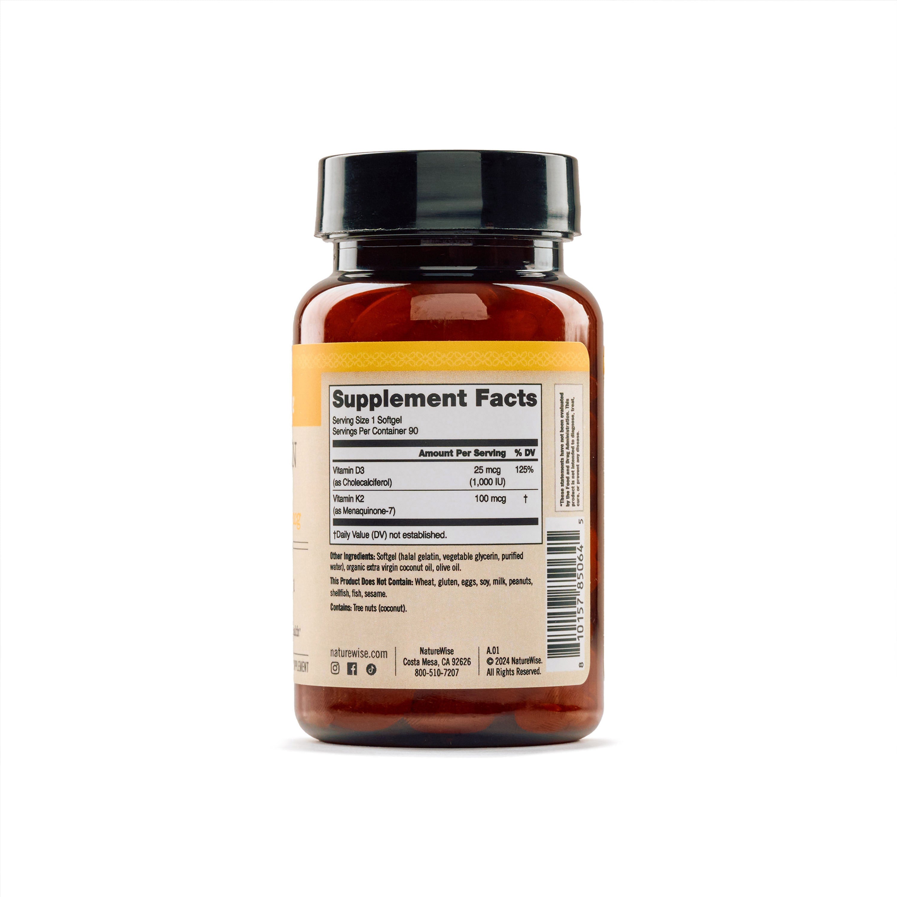 Vitamin D3 + K2