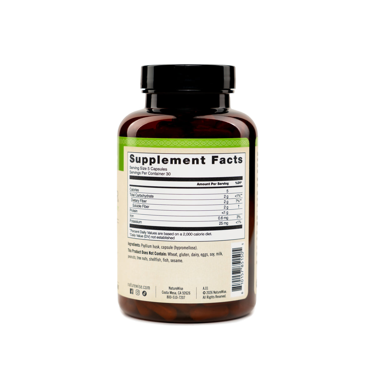 Fiberworks Psyllium Fiber