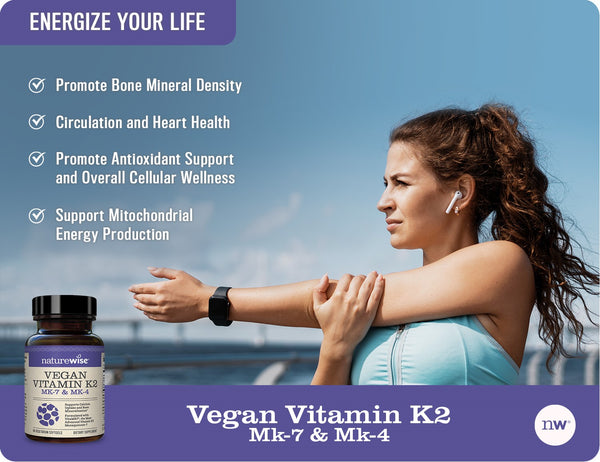 Vitamin K2 with VitaMK7®- 90 Softgels