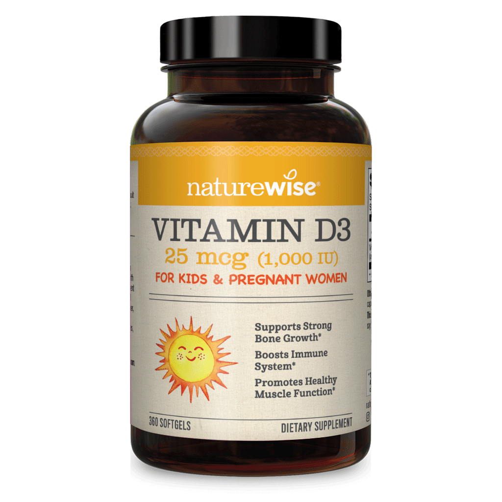 Vitamin D3 1,000 IU - 25 mcg