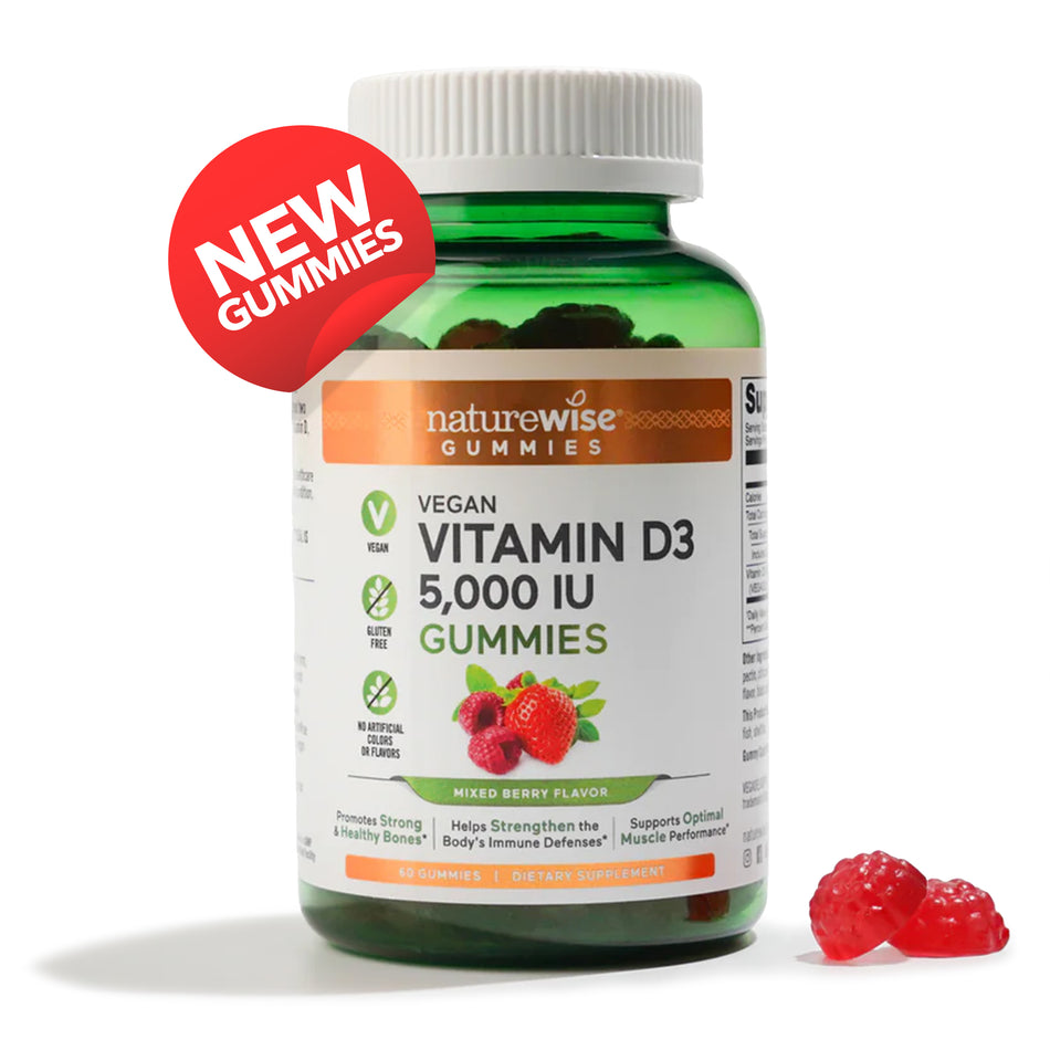 Vegan vitamin D3 gummies 5,000 IU