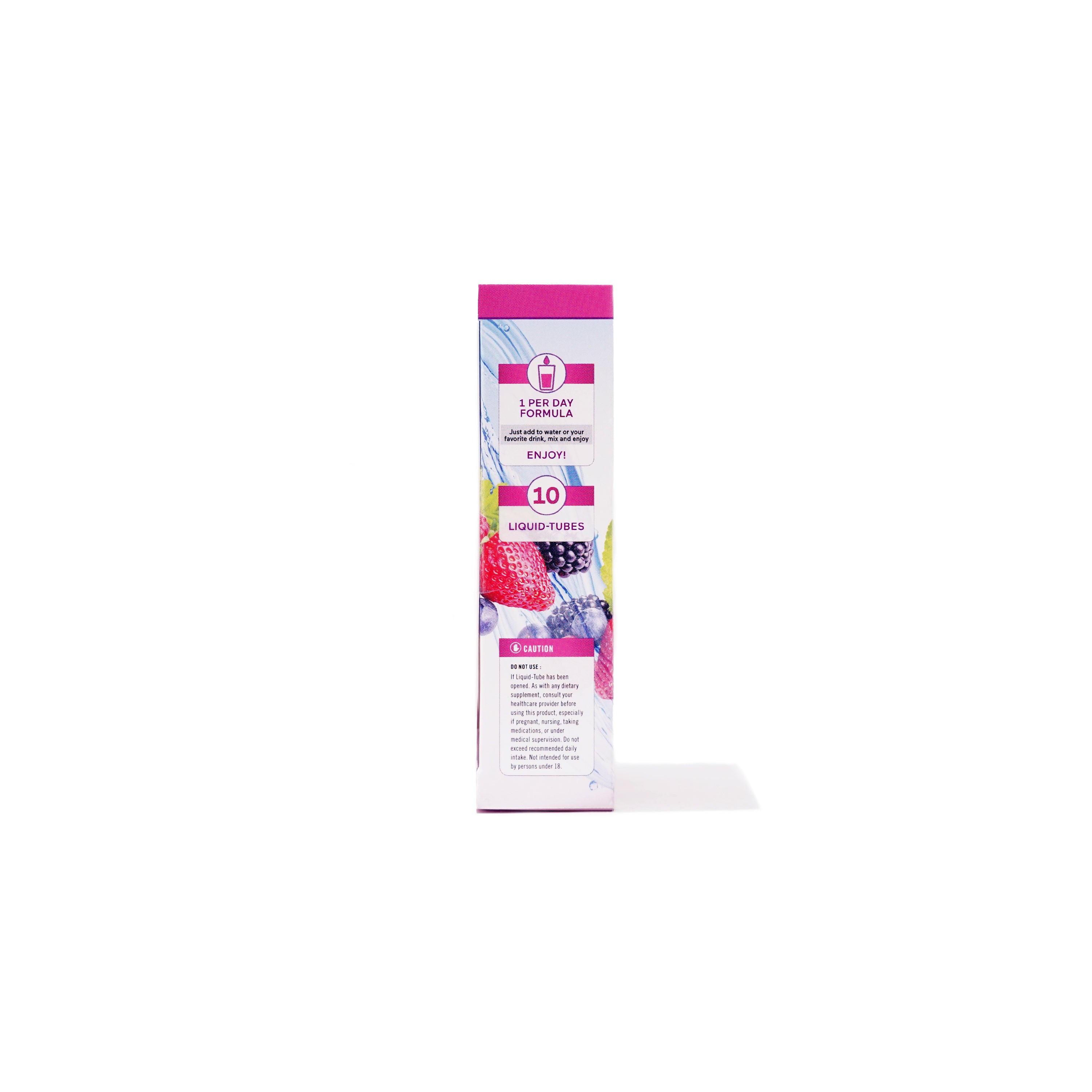 Liquid collagen side of box
