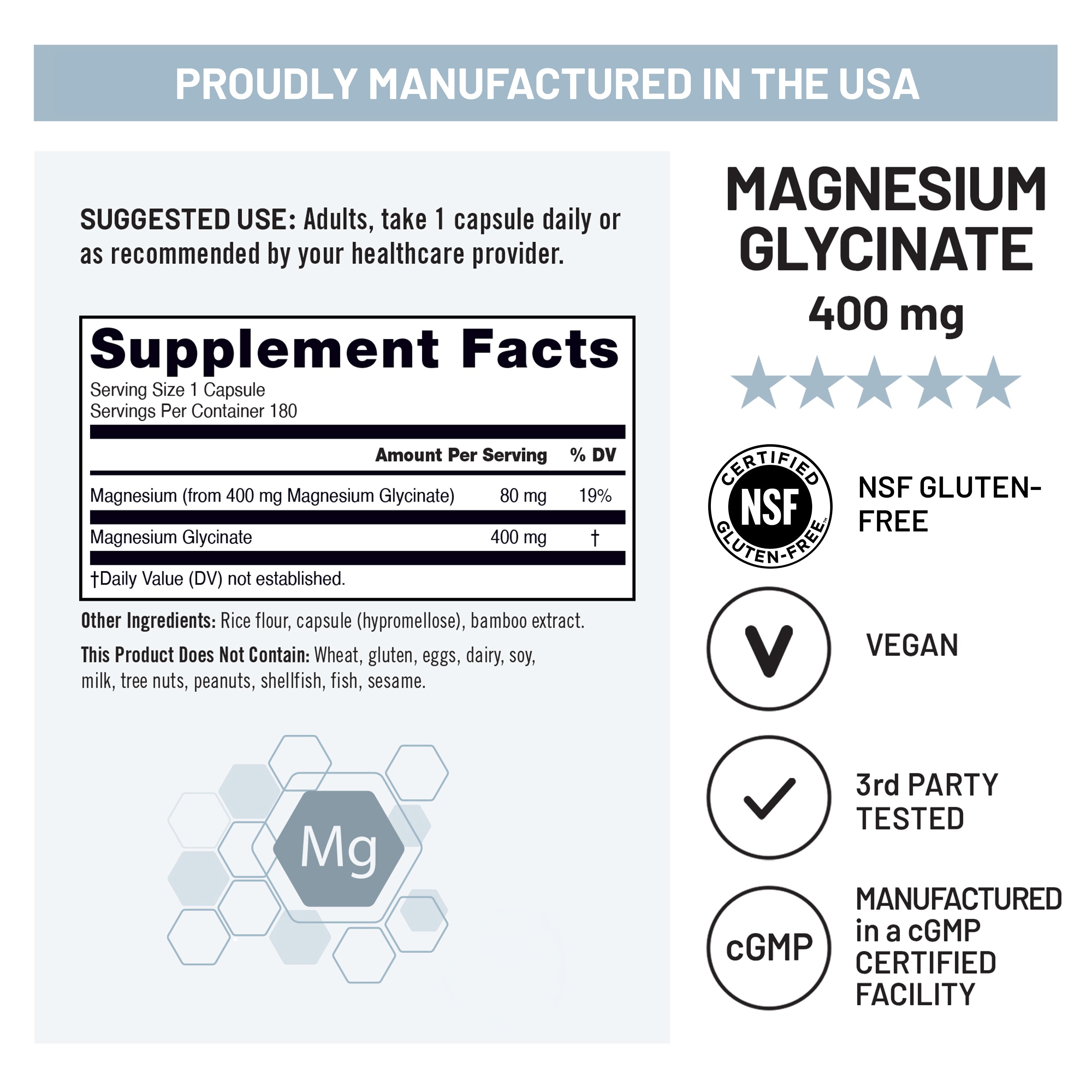 Magnesium Glycinate | NATUREWISE