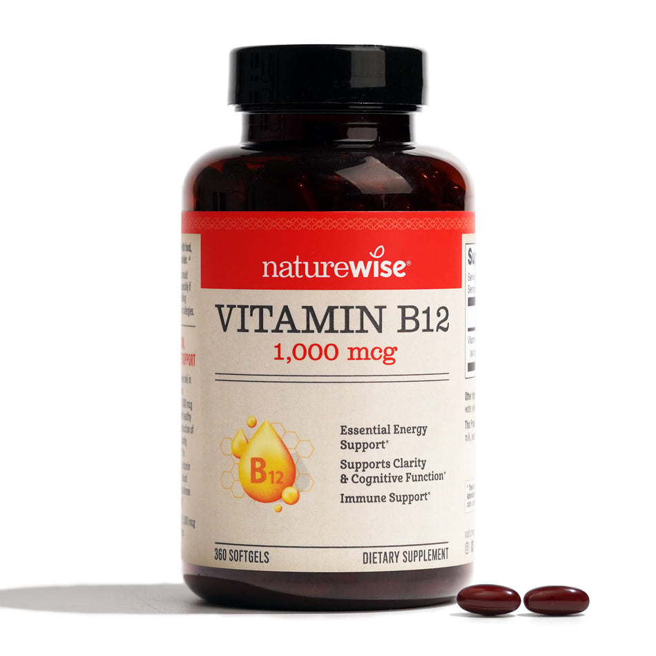Vitamin B12 1000mcg Softgels - 360 Count