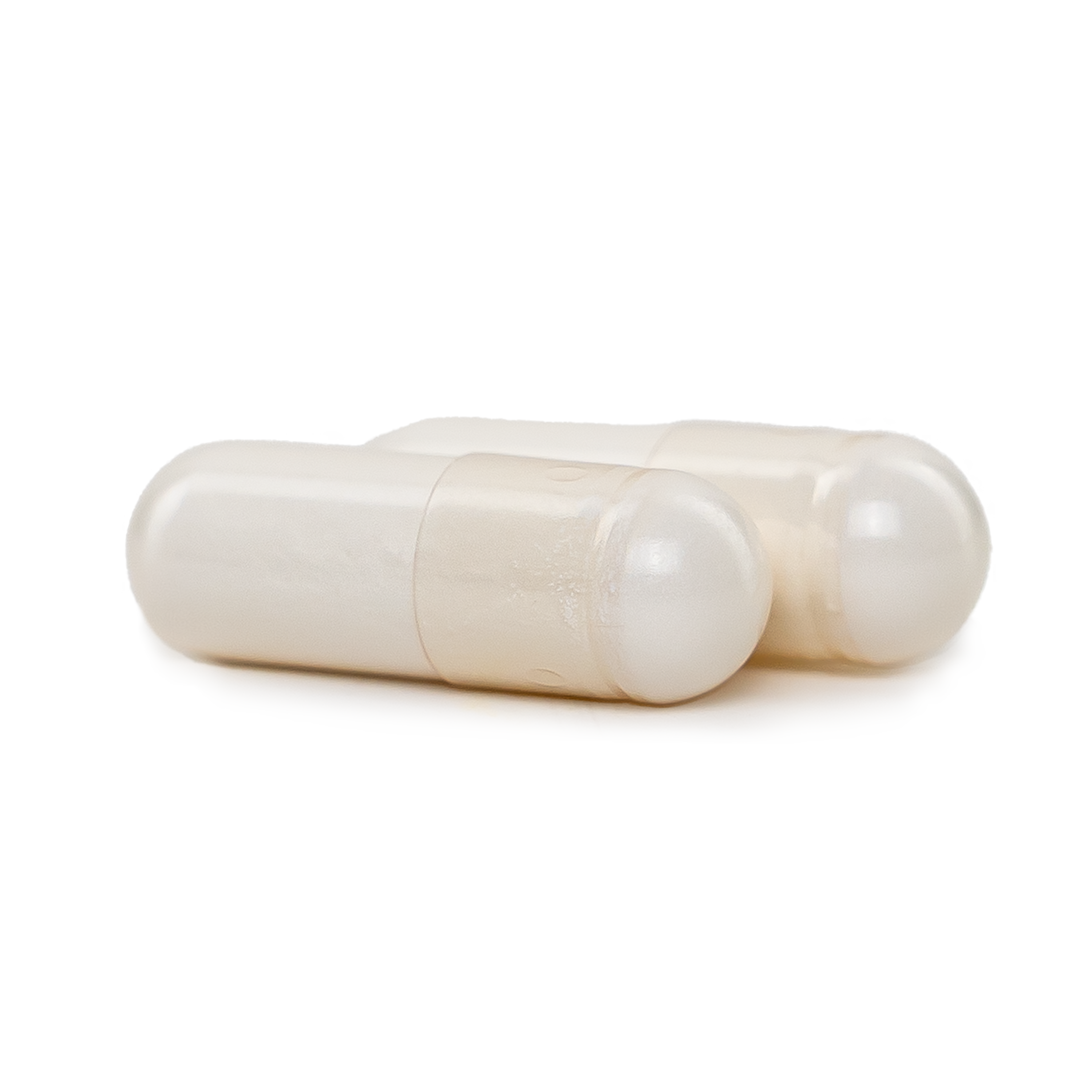 White NatureWise Calcium Citrate 300 mg capsules on a blank background