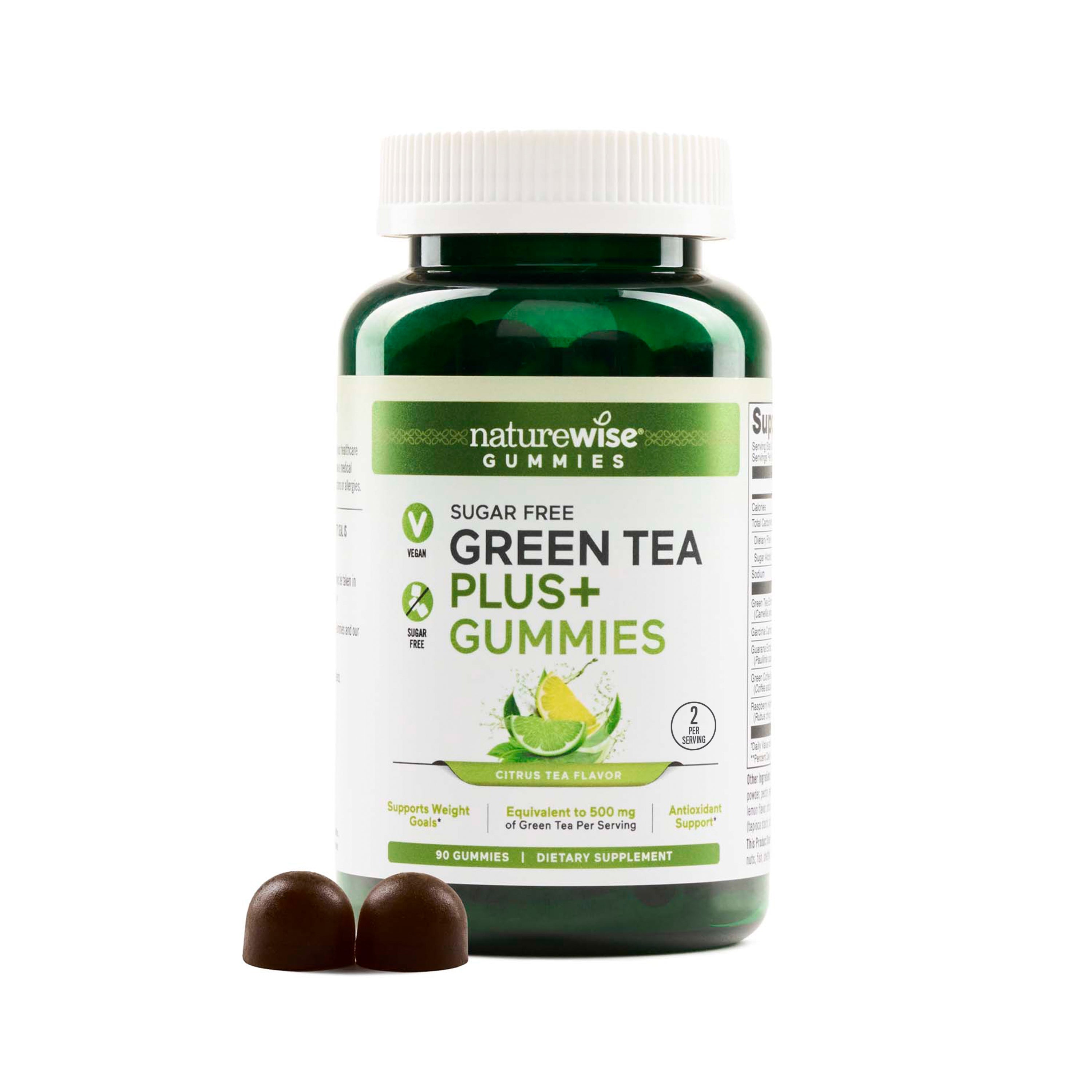 NatureWise Green Tea Gummies 90 gummies