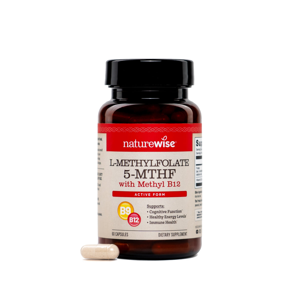 L-Methylfolate 5-MTHF + B12 | NATUREWISE
