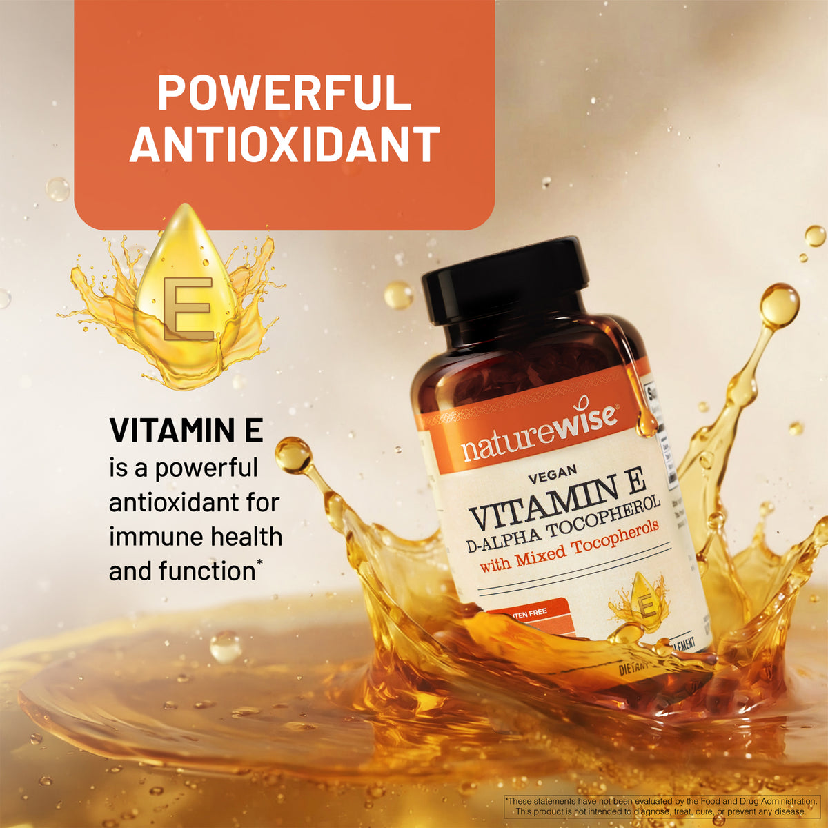 Vegan Vitamin E D-Alpha