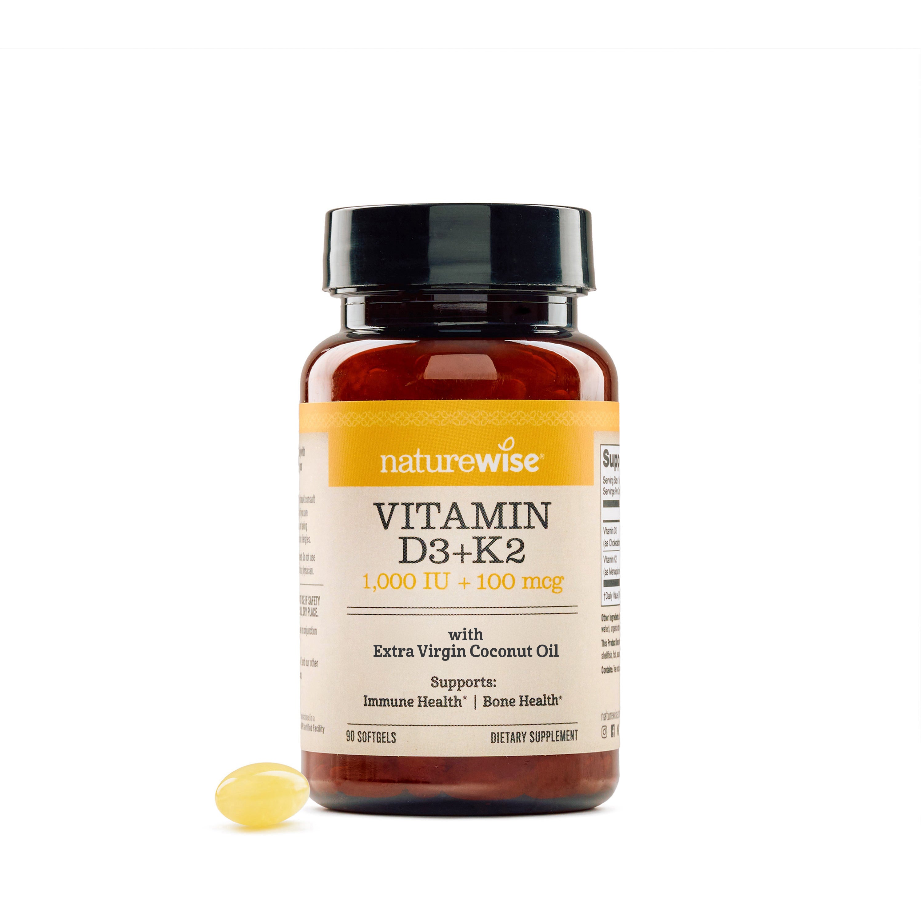 Vitamin D3 + K2