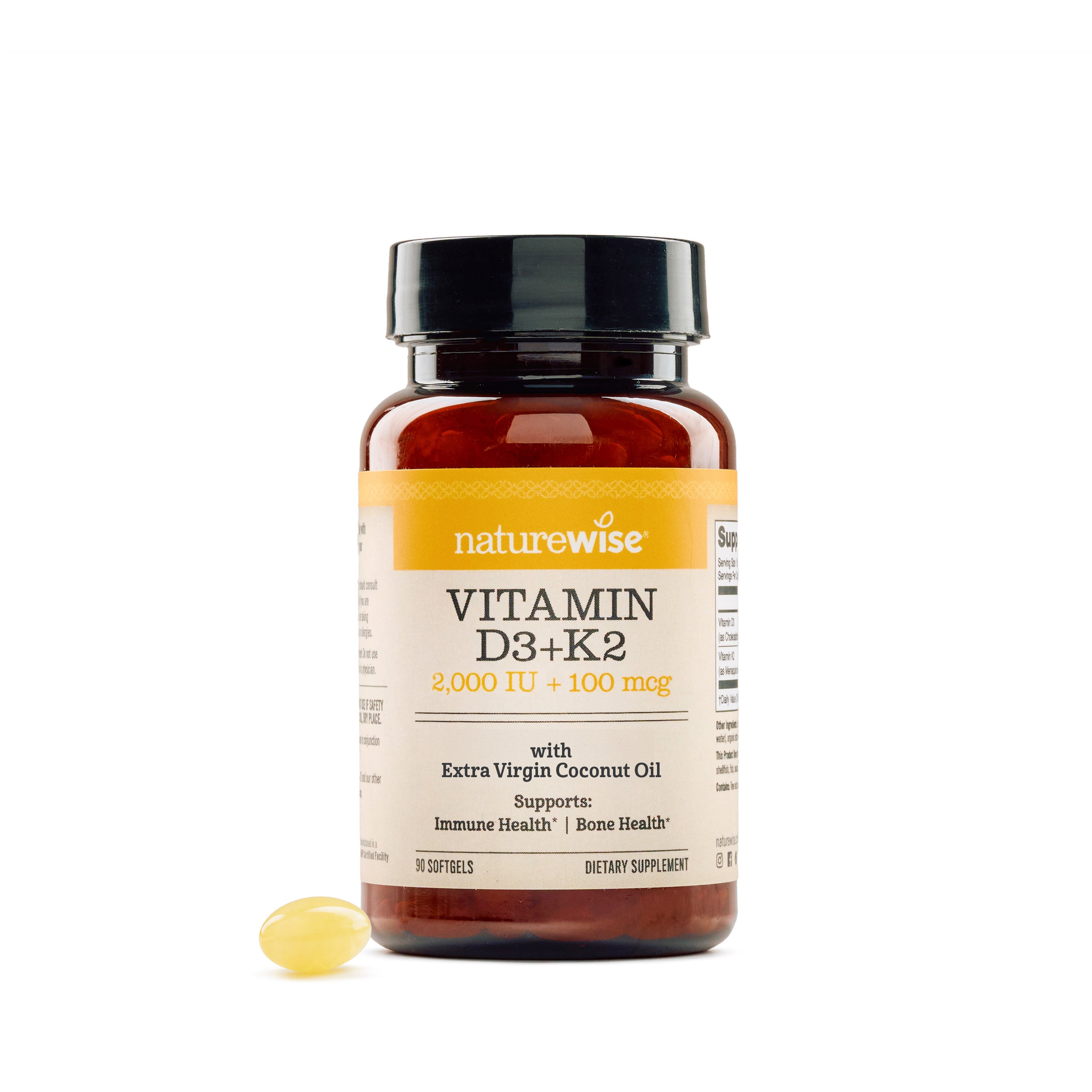 Vitamin D3 + K2