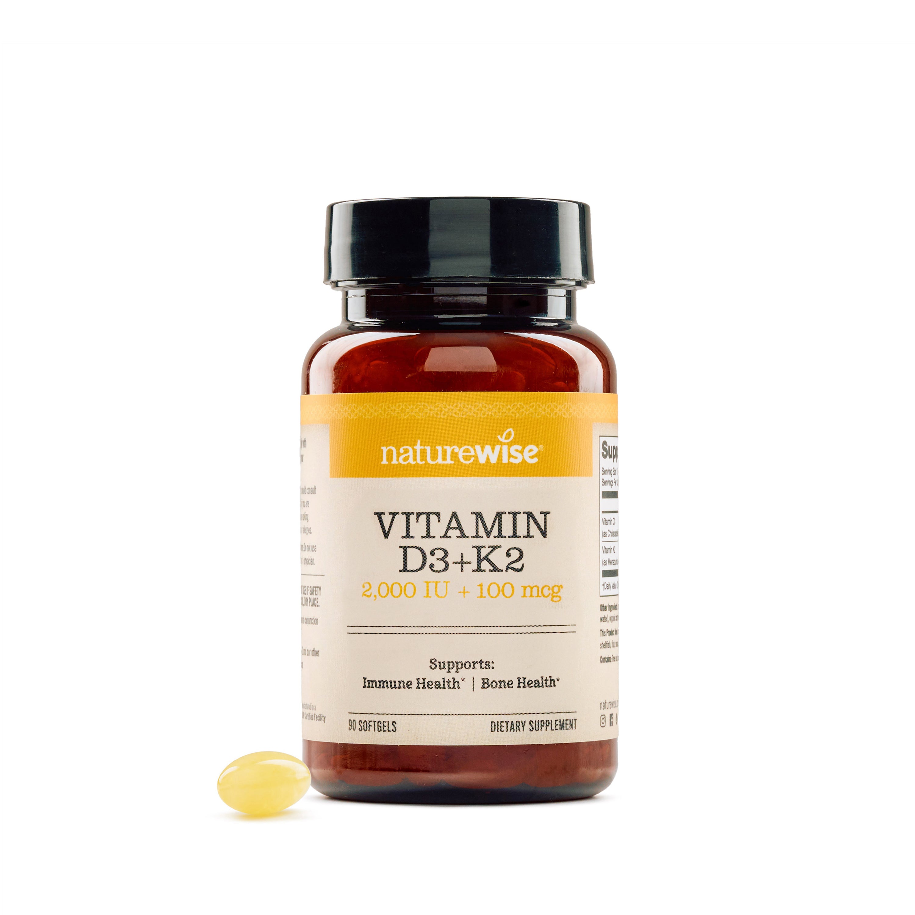 Vitamin D3 + K2