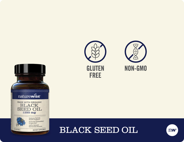 Black Seed Oil - 1250 mg Badges
