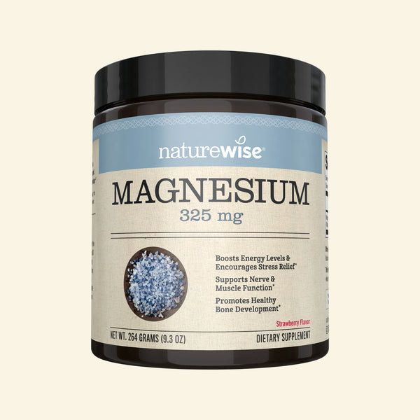 Magnesium Powder on light background 