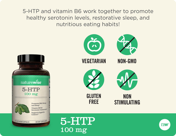 5-HTP 100 mg Badges