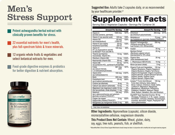 Men's Multivitamin with Stress Support