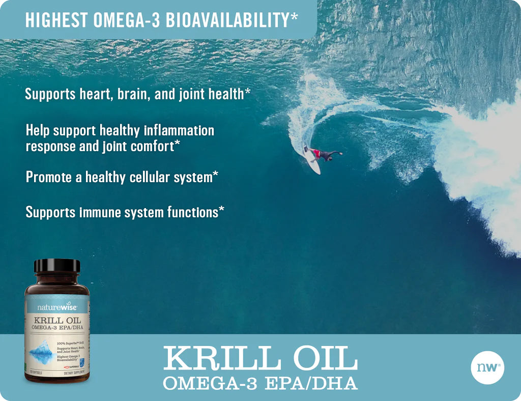OmegaWise Krill Oil 1000mg
