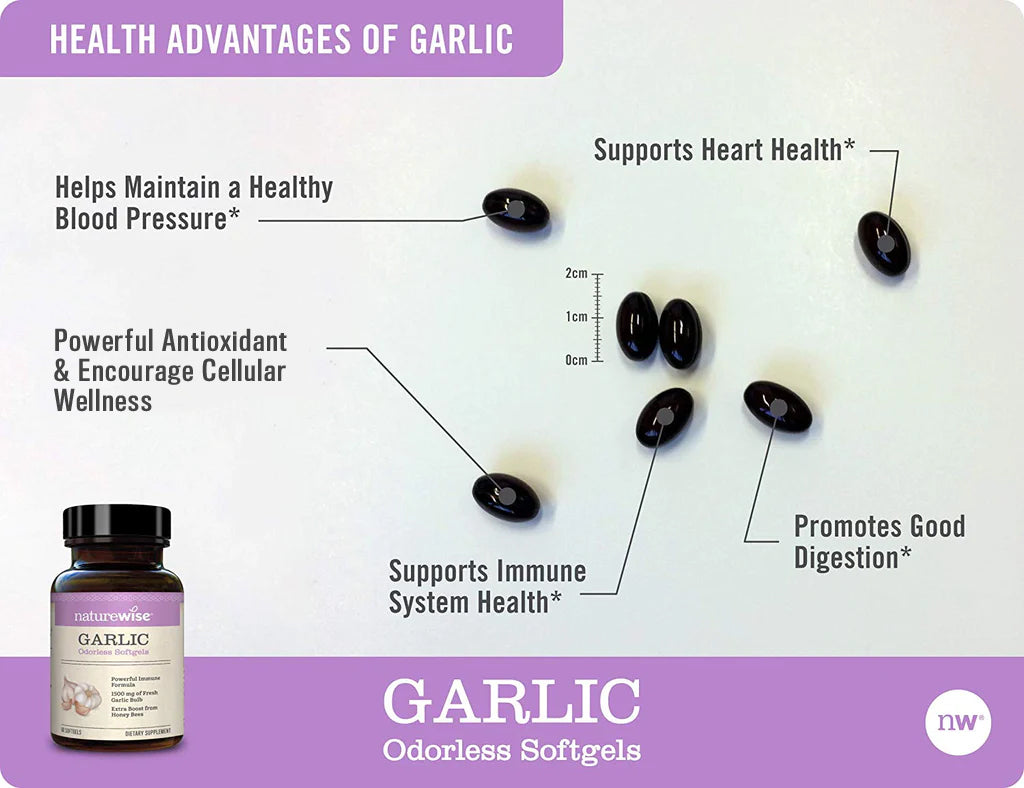 Garlic - Odorless Softgels