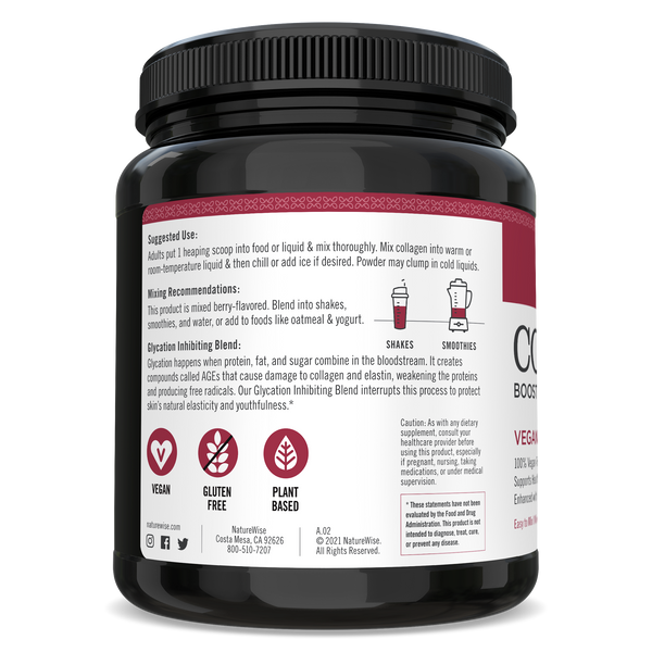 Vegan Collagen Booster left