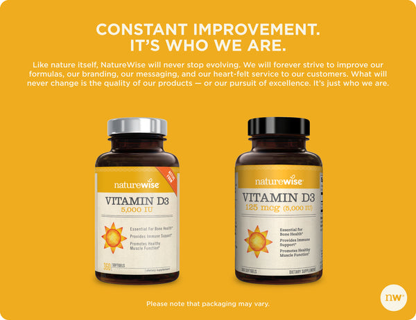 Vitamin D3 5,000 IU - 125mcg, 360 Softgels variation 