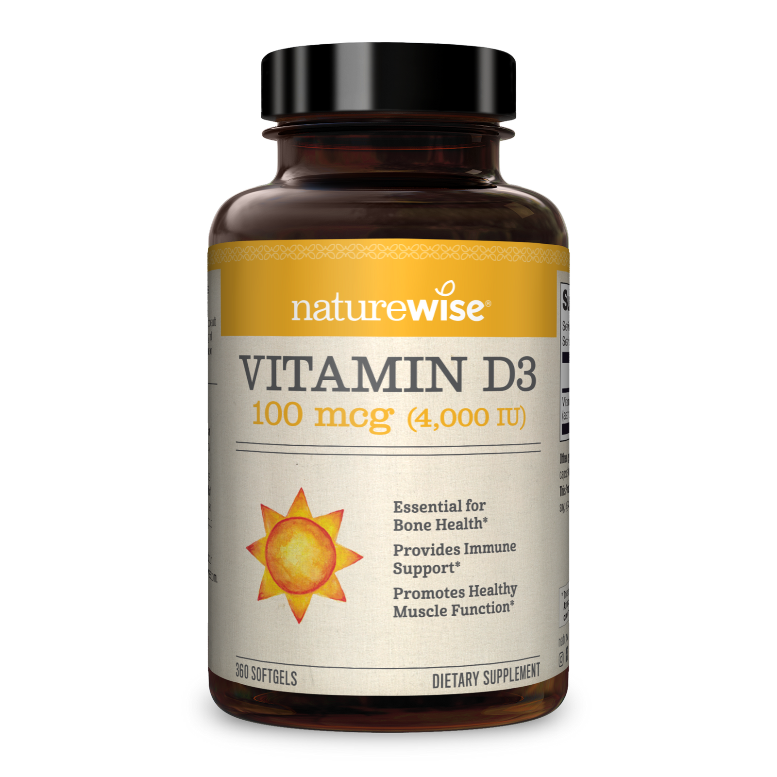 Vitamin D3 4,000 IU