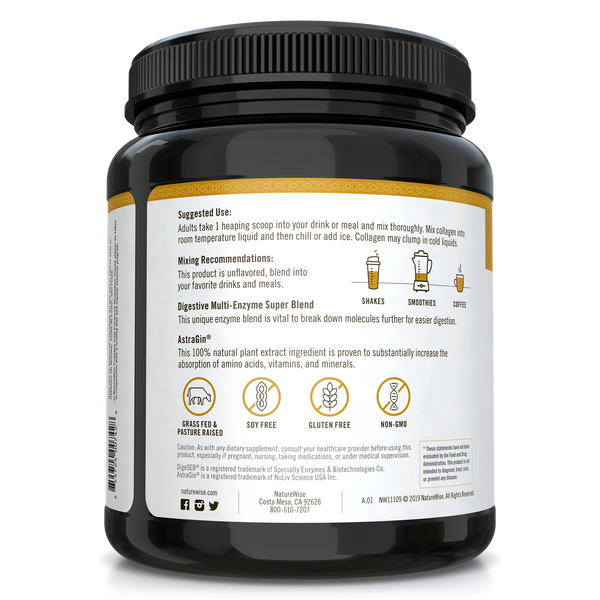 Enhanced Collagen Peptides - Hydrolyzed Type I & III left